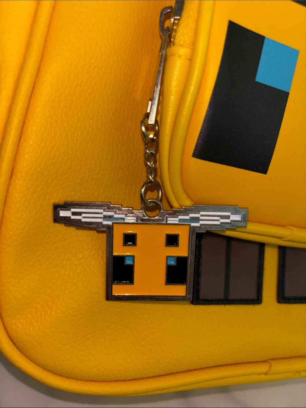 Minecraft Kids Yellow Bee Mini Backpack